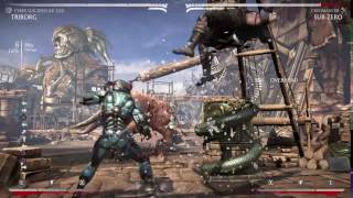 Cyber Sub-Zero MKX Triborg 29% midscreen meterless combo