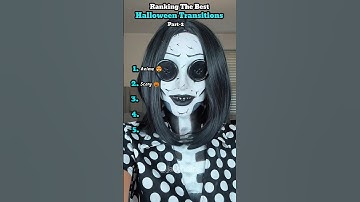 Ranking The Best Halloween Transitions Part-2 🎃🔥👻 #shorts
