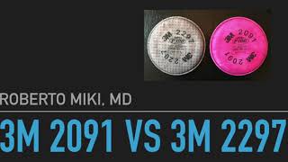 3M 2091 P100 Filter VS 3M 2297 P100 Filter using the 3M 6800 Mask