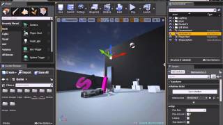 UE4 Tutorial: Matinee - Animating a Static Mesh
