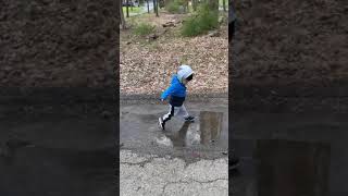 Puddle jumping with Gionni