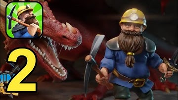 Mine & Slash - Gameplay Walkthrough Part 2 New Mines Upgraded ( Android,iOS )