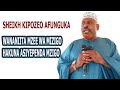 SHEIKH KIPOZEO AFUNGUKA WANANIITA MZEE WA MIZIGO HAKUNA ASIYEPENDA MZIGO.