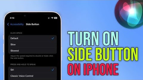 Turn On Siri With Side Button on iPhone || Tech Wash