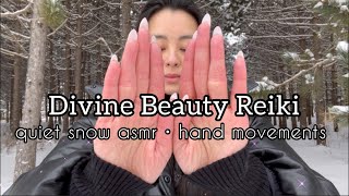  Divine Beauty Reiki Quiet Sound Asmr Nature Hand Movements Mouth Sounds Energy 