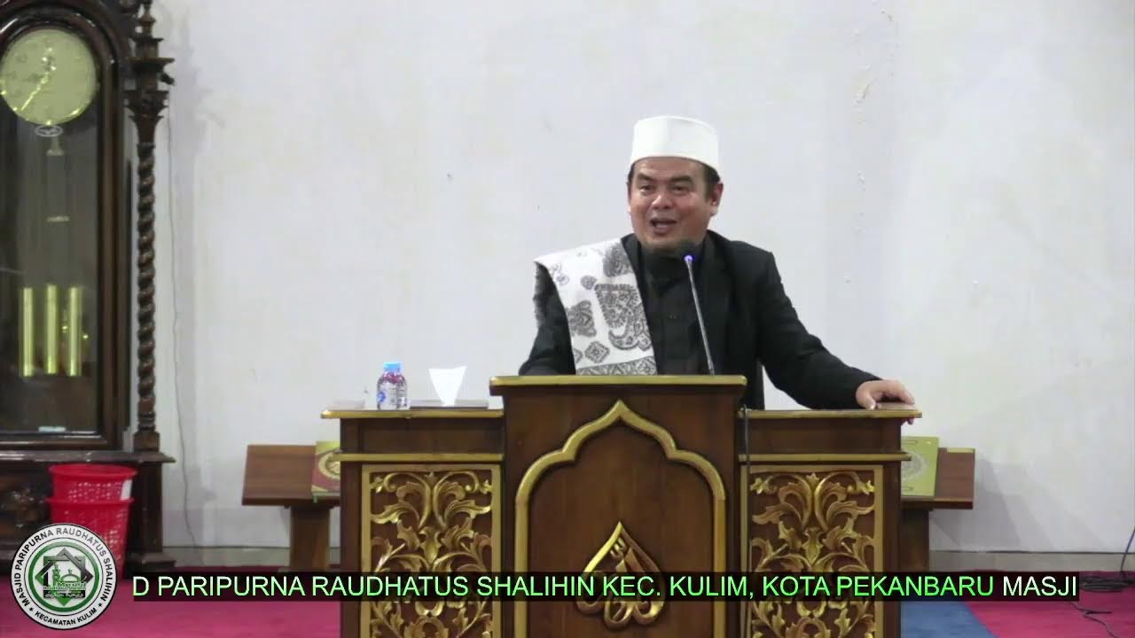 MASJID PARIPURNA RAUDHATUS SHALIHIN MALAM KE-14 RAMADHAN 1447 H