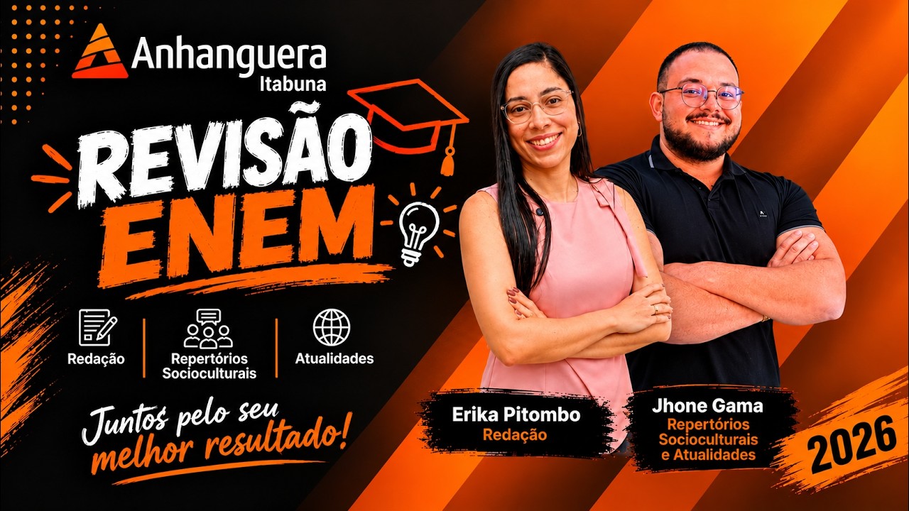Revisão do Enem Anhanguera Itabuna Ba - 21/10/2026