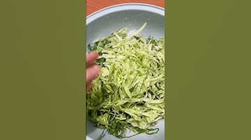 Muối dưa bắp cải giòn ngon ăn Tết #shorts