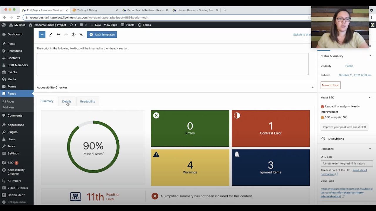How We Use Accessibility Checker - YouTube