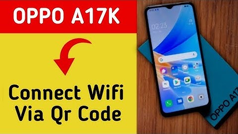 How to connect WiFi via QR code, Oppo A17k 5G me Bina password ke Wi Fi connect kaise karen