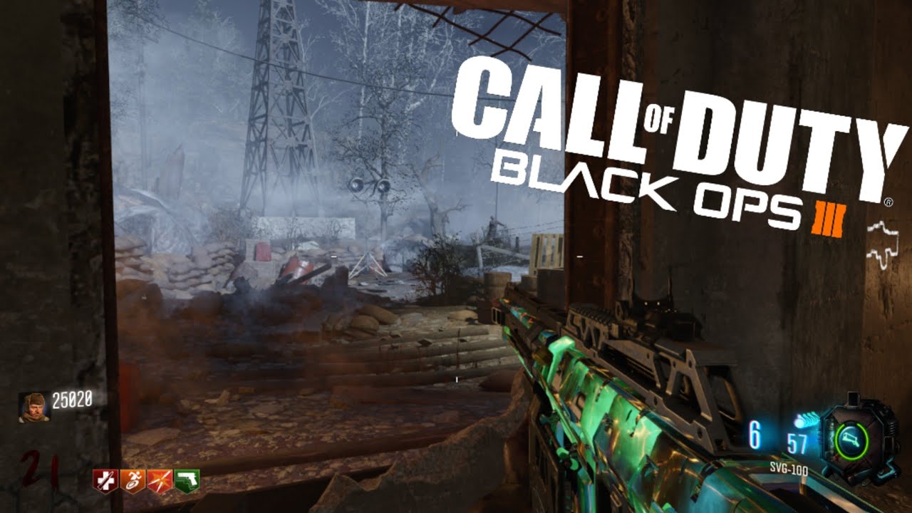 JOGUEI ZOMBIES SÓ COM SNIPER BO3