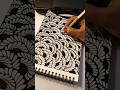 Simple Drawings.. Floral Art... #art #zentanglelegend #drawing #satisfying