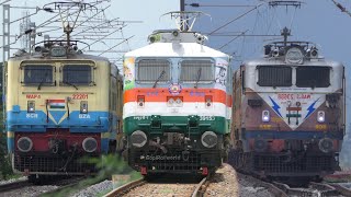 43 Years of Vijayawada ELECTRIC LOCO SHED |A Compilation of BZA LOCOMOTIVES WAP4 WAP7 WAG5 & WAG9 IR