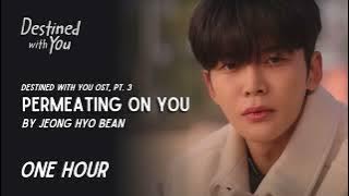 Permeating on You by Jeong Hyo Bean | One Hour Loop | Destined with You OST, PT. L Grugroove🎶