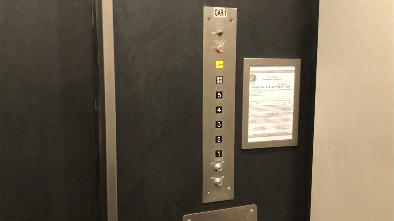 Original vintage Barnard hydraulic East elevator 606 W. Cornelia Ave. Chicago, IL YouTube