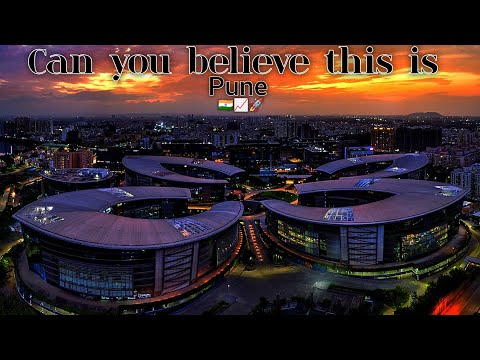 4K Cinematic Aerial Views of Pune City, Oxford of the East