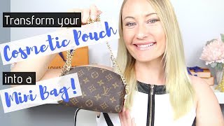 LV cosmetic pouch hack  Cosmetic pouch, Bags, Chanel bag