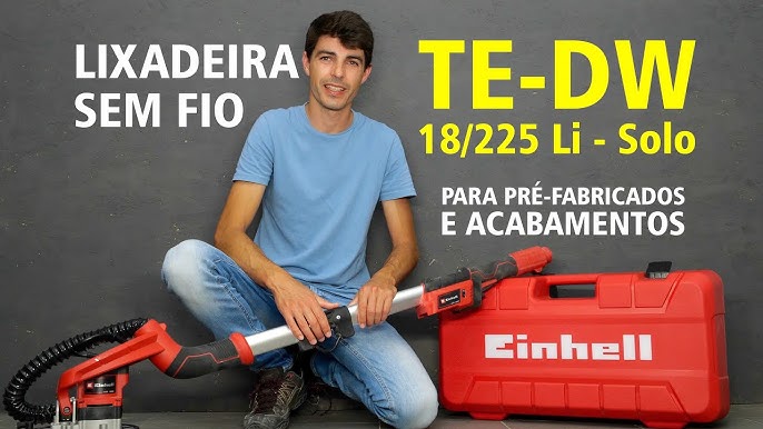 Lijadora muro 1300w te-dw 180 einhell