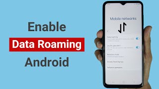 How to Enable Data Roaming on Android screenshot 5