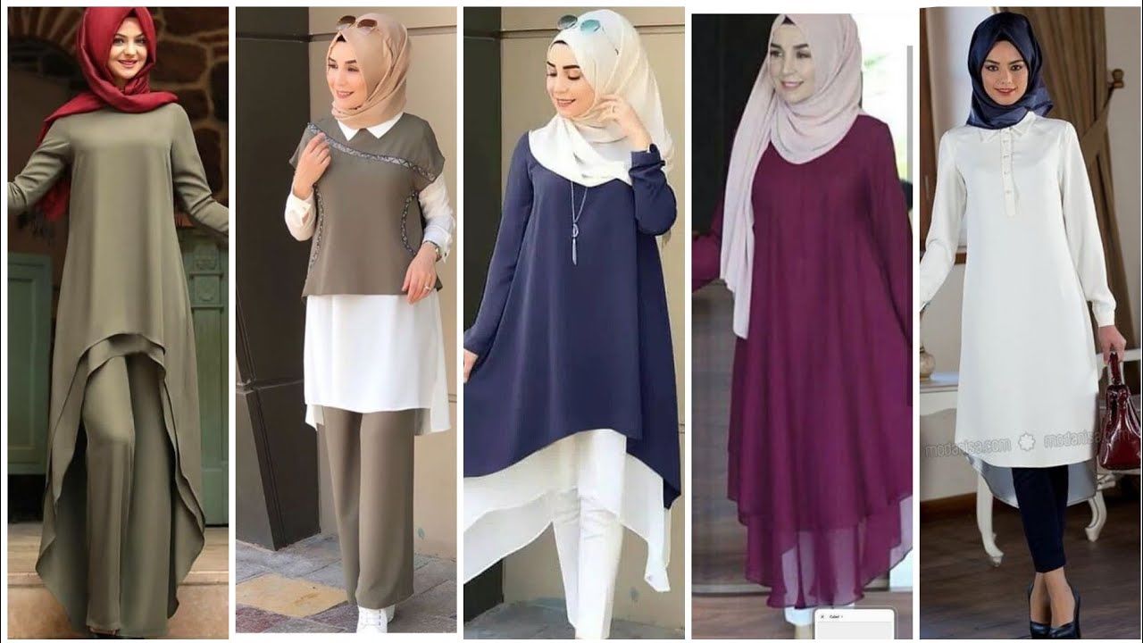 How to Slay the Dress Over Pants Trend - Hijab Fashion Inspiration | Modest  fashion, Hijab fashion inspiration, Islamic fashion