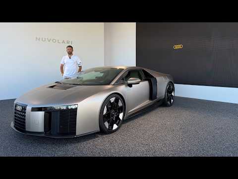 Video AUDI NUVOLARI: LA SUPERCAR ALLEMANDE ULTRA-LIMITÉE