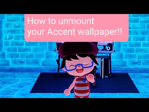 How To Delete Accent Wall Animal Crossing
