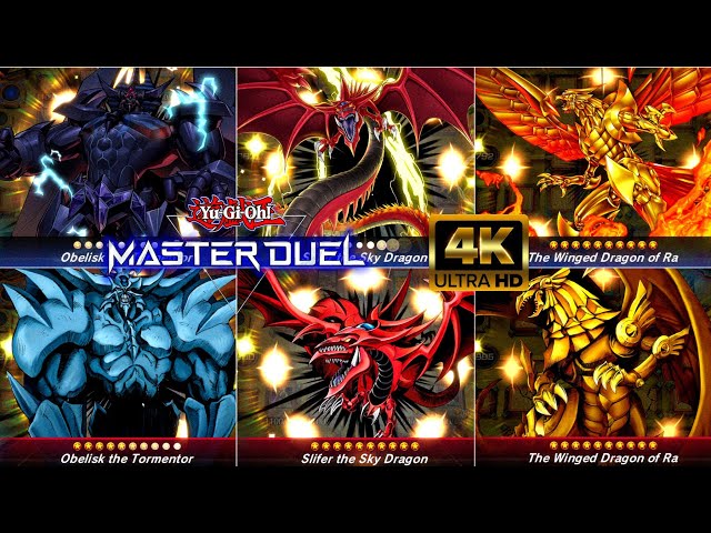 4K Ultra HD] ALL EGYPTIAN GODS ANIMATIONS + FINAL ATTACKS [Yu-Gi-Oh! Master  Duel] - YouTube