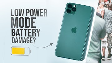 Does iPhone Low Power Mode Damage Battery? (explained)
