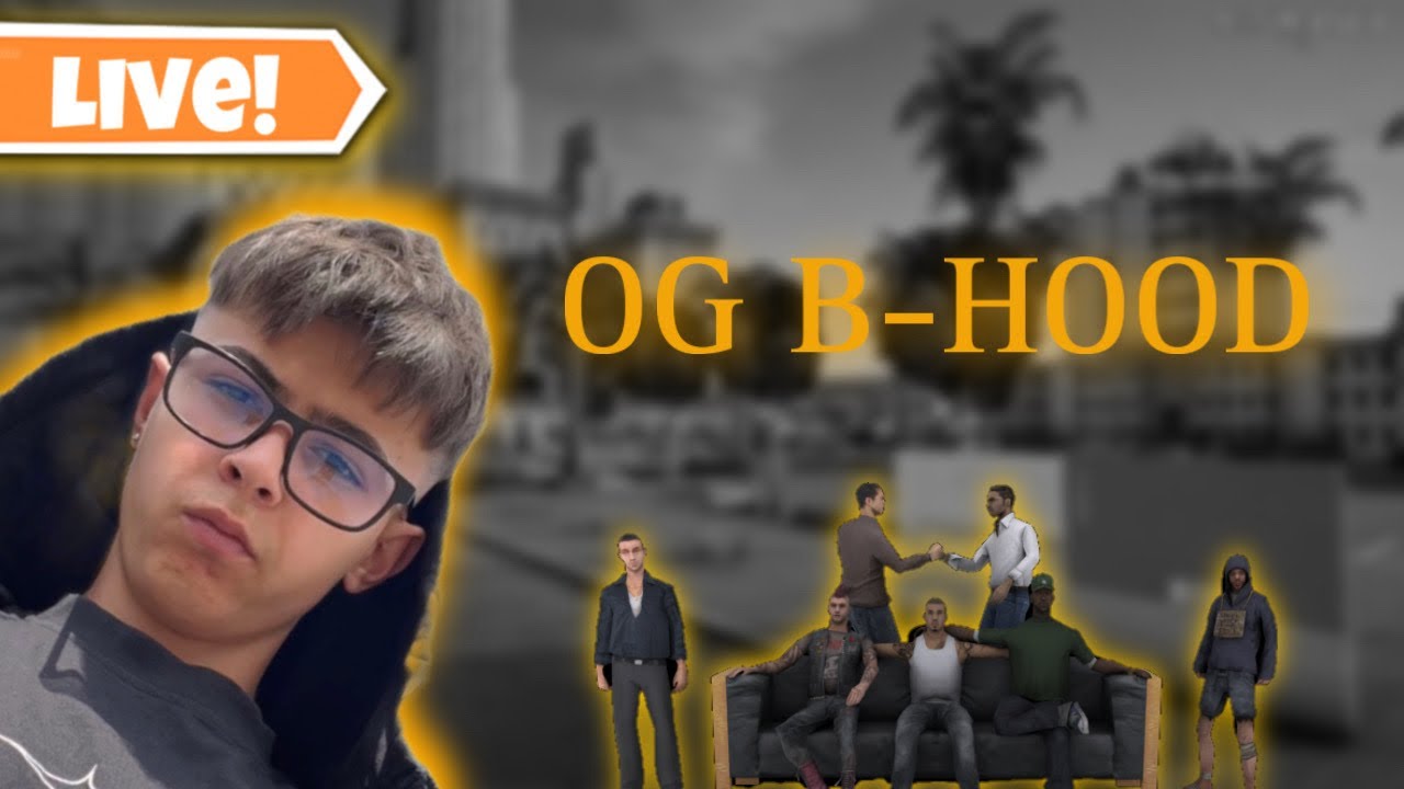 LIVE PE OG.B-HOOD.RO! #raduq #samp #bhood - YouTube