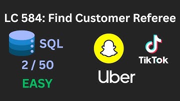 Solving LeetCode 584: Find Customer Referee [SQL 50 #2]