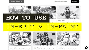 09 - How To Use The InEdit & InPaint Feature - Storyboarder.ai