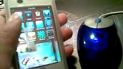iPod Touch with Mirror Screen Protector