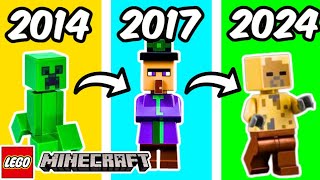 The BEST LEGO Minecraft Minifigure from Every Year...