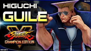 Higuchi Guile Street Fighter V Champion Edition Sfv Ce