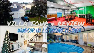 5 MINUTES FROM DISNEY WORLD- 5 Bedroom Villa with Pool! Windsor Hills Resort Orlando Florida 🇺🇸