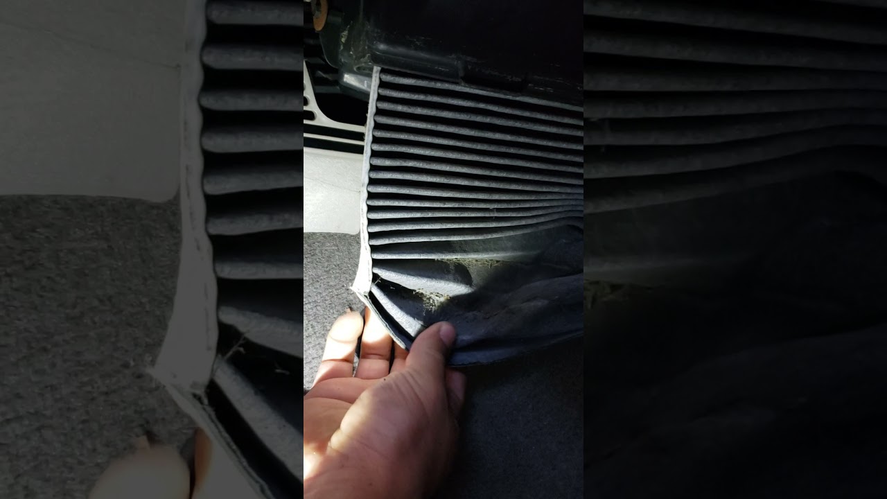 2002 Chrysler town and Country cabin air filter replacement