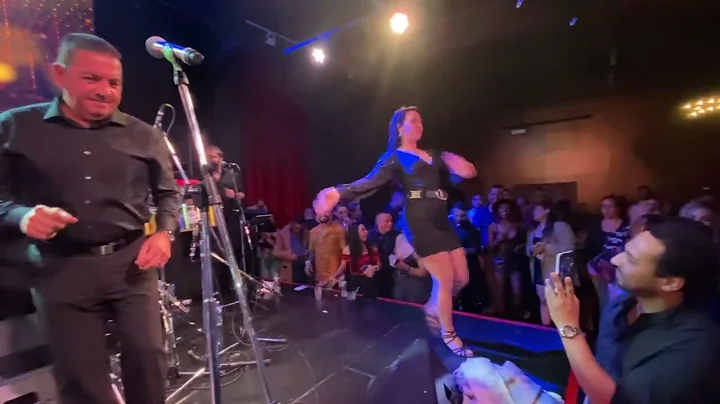 Christina dancing with Charlie Aponte