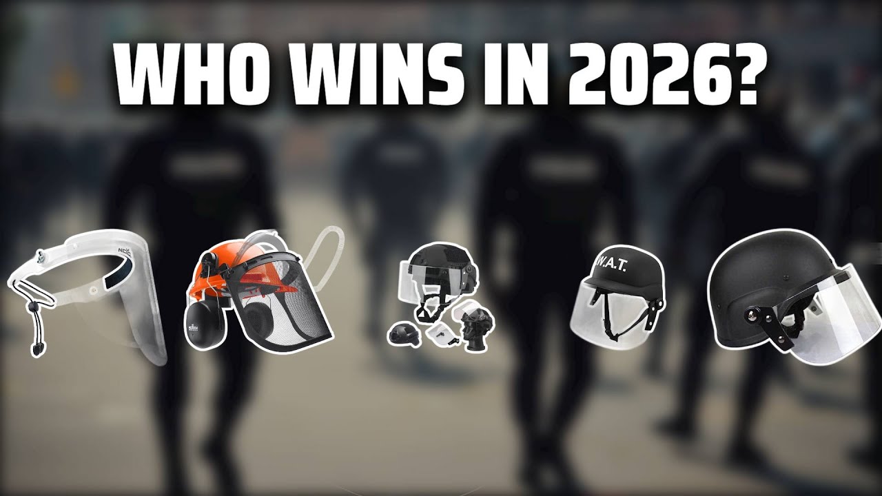 The Top 5 Best Riot Helmet in 2026 - Must Watch Before Buying!