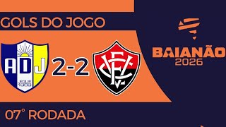 ADJ JEQUIÉ 2X2 VITÓRIA, CAMPEONATO BAIANO 2026