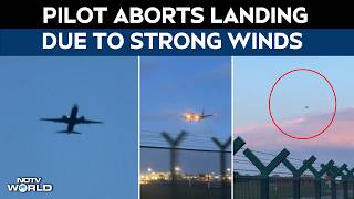 Pilots Guide Planes In To Land At Dublin Airport As Storm Dave Brings High Winds