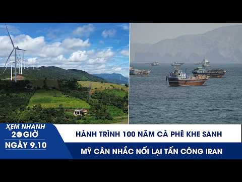QUICK LOOK 8PM 10/9: The 100-Year Journey of Khe Sanh Coffee | US Considers Resuming Attacks on Iran