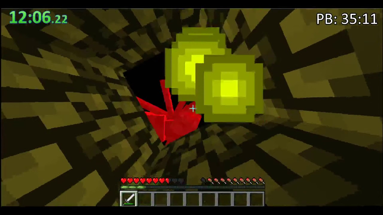 Minecraft 1.7 Any% Random Seed Glitchless Speedrun in 32:40 (former pb ...