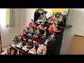 雛段飾り雛人形【お内裏様とお雛様】見納め飾り収め 飾り方 Japanese doll