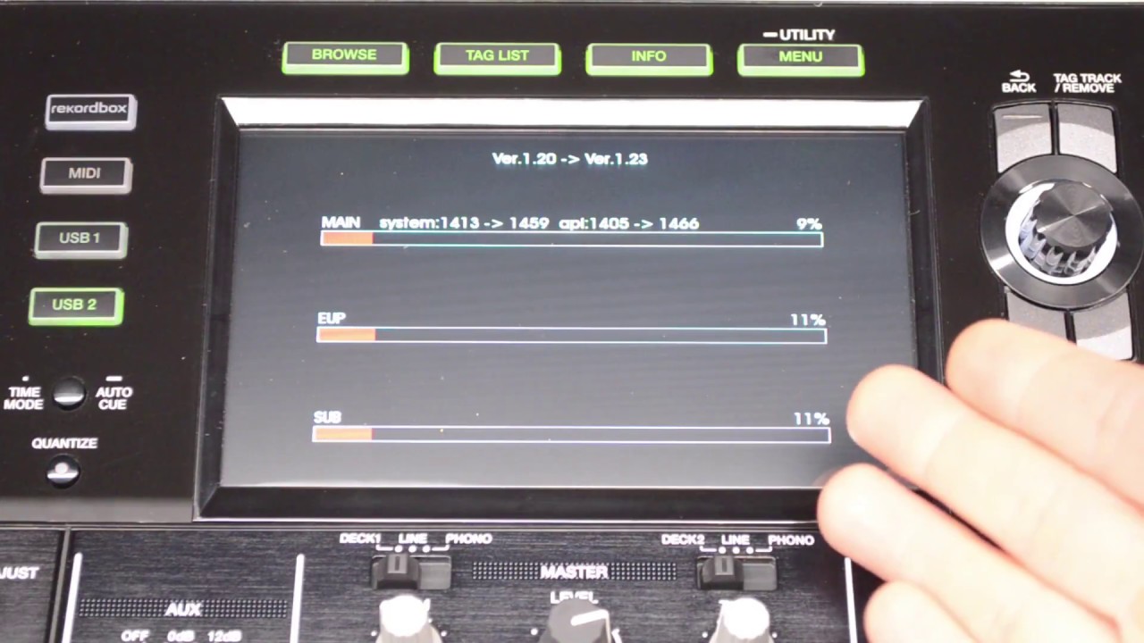 XDJ-RX2 Firmware Update - YouTube
