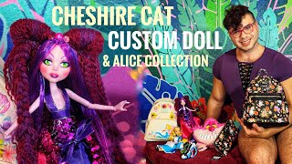 Cheshire Cat Inspired Custom OOAK Disney Doll & Alice Collection Cheshire Cat Inspired Custom OOAK Disney Doll & Alice Collection