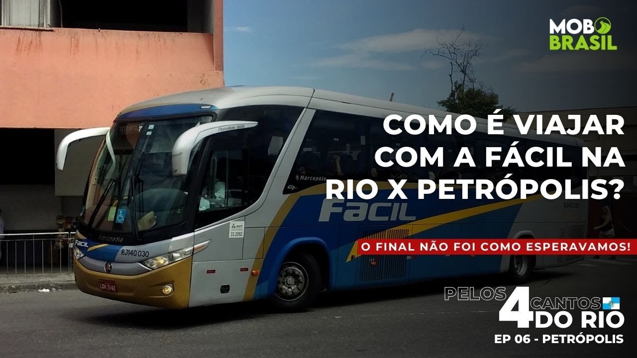 RIO DE JANEIRO x PETRÓPOLIS | COMO É VIAJAR COM A FÁCIL? - RJEP6 - YouTube