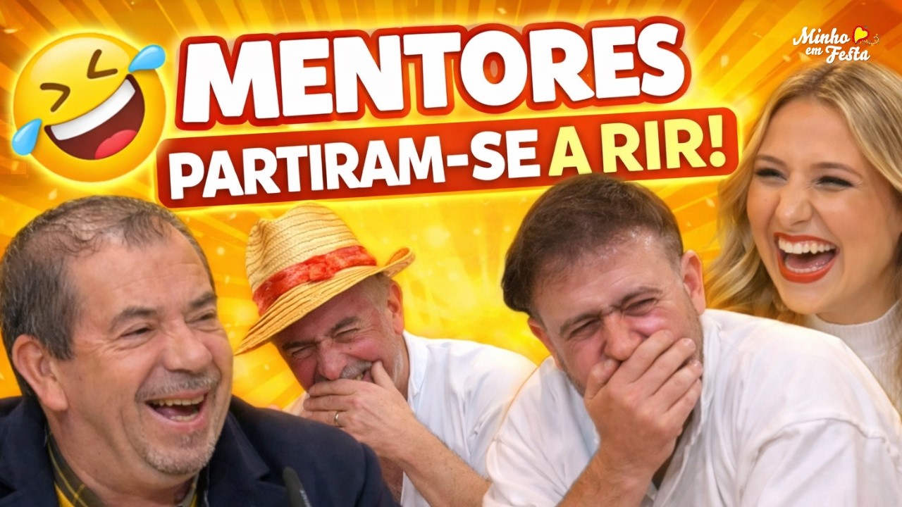 😂 𝐌𝐄𝐍𝐓𝐎𝐑𝐄𝐒 𝐏𝐀𝐑𝐓𝐈𝐑𝐀𝐌-𝐒𝐄 𝐀 𝐑𝐈𝐑! Com o 𝐐𝐮𝐢𝐦 𝐑𝐨𝐬𝐜𝐚𝐬 & 𝐙𝐞𝐜𝐚 𝐄𝐬𝐭𝐚𝐜𝐢𝐨𝐧𝐚̂𝐧𝐜𝐢𝐨 na 𝐀𝐯𝐚𝐥𝐢𝐚𝐜̧𝐚̃𝐨 𝐝𝐚 𝐃𝐞𝐬𝐠𝐚𝐫𝐫𝐚𝐝𝐚!