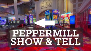 Highly Visible Slots Tour at Peppermill in Reno, NV by Professor Slots 1,438 views 10 months ago 7 minutes, 9 seconds