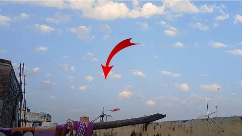New Ghar se Kite Uda Di 🥰  || Patang ki video 🪁