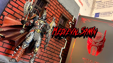 Kickstarter Medieval Spawn Mcfarlane action figure review…